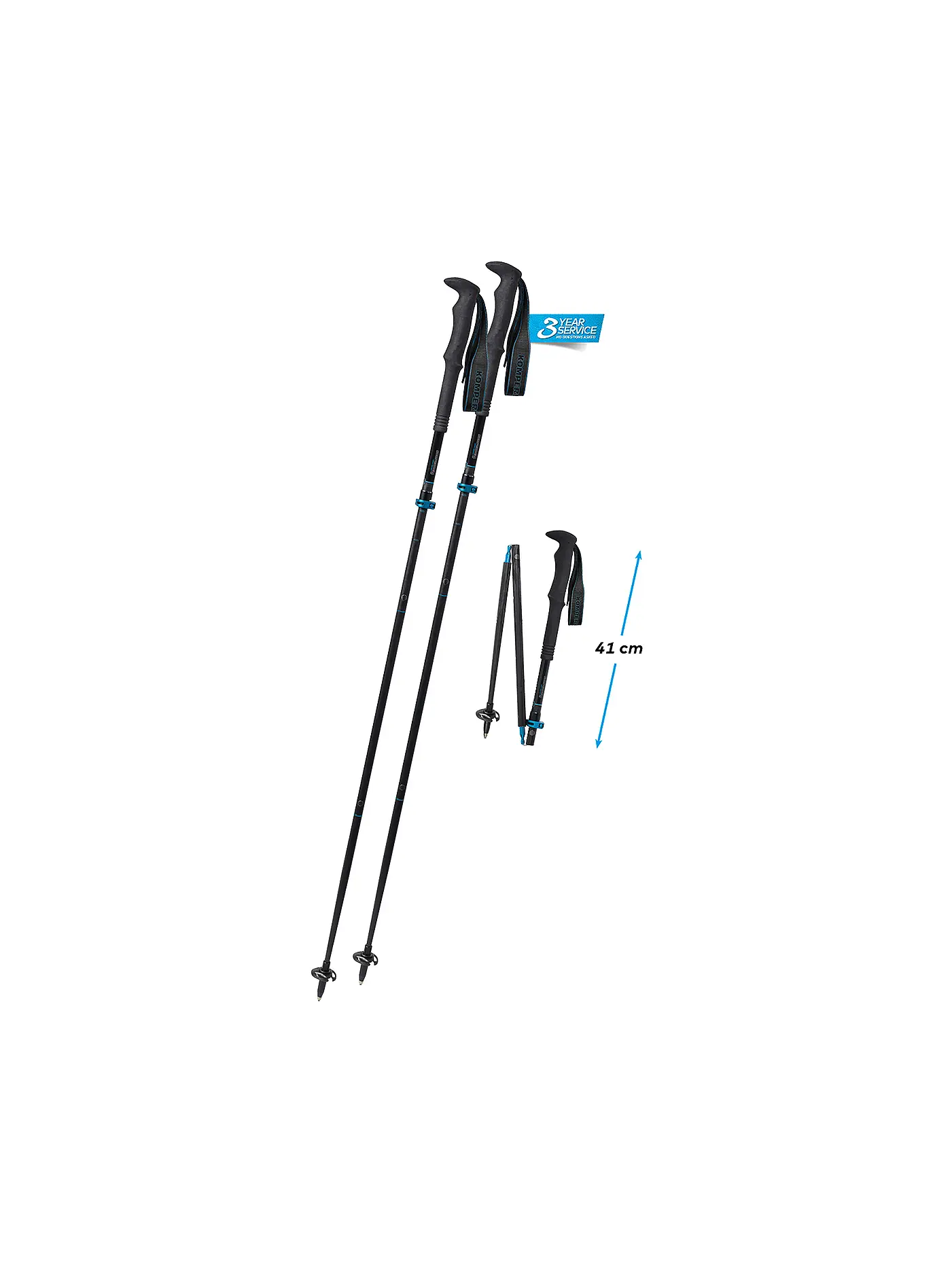 KOMPERDELL | Trekkingstöcke Carbon FXP ApproachCompact | 